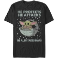 Miniatyrbilde 1 av 5: The Child Napper Mandalorian Star Wars T-skjorte XXL