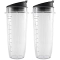 Miniatyrbilde 1 av 5: 32 oz kopp med lufttett lokk, ninja og tilbehør for Auto IQ 1000w og dobbel blender