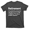 Miniatyrbillede 1 af 5: Sjov Pensionering Definition T-shirt XXL
