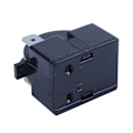 Miniatyrbilde 2 av 5: 3-polet terminal kjøleskap PTC startrelé 12 ohm motstand