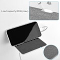 Miniatyrbild 5 av 5: 4-pack väggmonterade hyllor för högtalare, Bluetooth-högtalare i akryl, väggmonterad hylldisplay, webbkamera, Cel