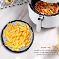 Miniatyrbilde 4 av 4: Luftfrityrkurv og erstatningsgryte, Non-Stick Stekepanne Crisper 5qt