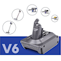 Miniatyrbillede 4 af 5: V6 Batteriadapter Dw20v6 Til 20v Lithium Batteri Konvertering Til V6 Batteri Sv03 Sv04 Sv09 DC62 DC5