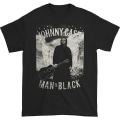 Miniatyrbilde 1 av 5: Johnny Cash Tegnet T-skjorte XL