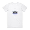 Miniatyrbild 1 av 5: Pet Shop Boys My Beautiful Laundrette Albumomslag T-shirt Vit XL