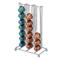 Miniatyrbilde 2 av 5: 42 Kopper Nespresso Kaffeekapsler Svingbar Holder Kaffeholder - Sølv