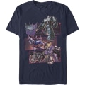 Pikkukuva 1 / 5: Logo ja Decepticonit Transformers T-paita M