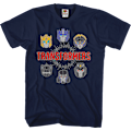 Pikkukuva 1 / 5: Autobotit ja Decepticonit Pääkuvat Transformers T-paita L