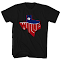 Miniatyrbilde 1 av 5: Willie Nelson T-skjorte Texas State Willie Nelson Skjorte XXXL