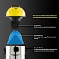 Miniatyrbilde 5 av 5: Karcher MV1 WD1 WD2 WD3 Støvsugerfilterpose Støvsugerdeler MV1 Tekstilfilterpose