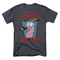 Miniatyrbilde 1 av 5: Courage The Cowardly Dog Not Gonna Like T-skjorte M
