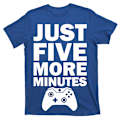 Miniatyrbillede 1 af 5: Bare Fem Minutter Mere Sjov Videospil T-shirt M