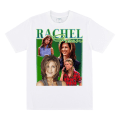 Miniatyrbilde 1 av 5: RACHEL GREEN Hyllest T-skjorte for Kvinner White L