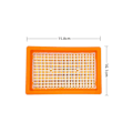 Miniatyrbillede 2 af 5: 2 stk. filtre til Wd4 Wd5 Mv4 Wd5p Advanced støvsuger Hepa