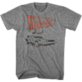 Miniatyrbillede 1 af 5: Distressed Logo og DeLorean Tilbage Til Fremtiden T-shirt M