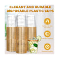 Miniatyrbilde 3 av 5: 100 stk plast vinglass klare engangs vinglass, plast vinglass, klare vinglass