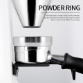 Miniatyrbilde 2 av 5: 54mm doseringsring i rustfritt stål, kaffedoseringsring, espressodoserings trakt, kaffeprotafilterring
