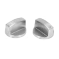 Miniatyrbild 5 av 5: Spis- och ugnknappar (12 st), 6 mm Universal Silver Gas Spisknapp Adapter Ugn Rot