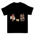 Miniatyrbillede 1 af 5: Ryu Vs Dhalsim Kamp T-shirt M