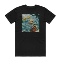 Miniatyrbilde 1 av 5: Miley Cyrus Slide Away Album Cover T-skjorte Svart M