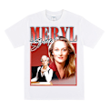 Pikkukuva 1 / 5: MERYL STREEP -kunnianosoitus T-paita White XXXL