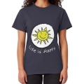 Miniatyrbilde 1 av 5: Life Is Happy - Dennis - It's Always Sunny In Philadelphia T-skjorte navy L