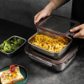 Miniatyrbild 3 av 5: 220ml lunchbox i rostfritt stål, tät matförvaringslåda, kontorsbentobox, lunchlåda