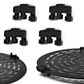 Miniatyrbillede 2 af 5: Gummifødder til Instant Vortex Air Fryer, 4 stk. Høj kvalitet gummibumper, gummibeskyttelse mod ridser