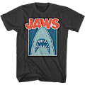 Miniatyrbillede 1 af 5: Distressed Frame Jaws T-shirt M