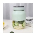 Miniatyrbilde 1 av 5: 2-i-1 bærbar elektrisk blender appelsinjuicekopp juicer frukteksktraktor sportsjuicerflaske smo