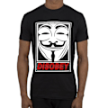 Miniatyrbilde 1 av 2: T-skjorte Anonymous Disobey M