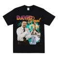 Miniatyrbillede 1 af 5: DAVID BRENT Homage T-shirt Black XL