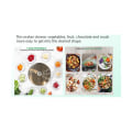 Miniatyrbild 5 av 5: Passar för tm5 Tm6 Matberedare Slicing Shredding Skiva Multifunktionell Matberedare Behållare Cutter