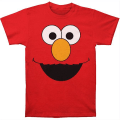 Pikkukuva 1 / 5: Sesame Street Elmo -kasvot Punainen T-paita XXXL