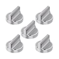Miniatyrbilde 1 av 5: 5 stk W10766544 Wfg540h0es0 Gasskomfyr-knapp - Erstatt w10430807 W10676228 Ap5958476 42