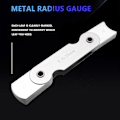 Miniatyrbilde 3 av 5: Radiusmålersett, 4 stk Rustfritt Stål Radius Fillet Måleverktøy (R0.3-1.5/ R1-6.5/ R7-14.5
