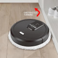 Miniatyrbillede 3 af 5: Fuldt Automatisk Fejerobot Intelligent Dyppende Rengøringsrobot USB Genopladelig Vådt og Tørt Spray Mop