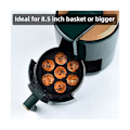 Miniatyrbild 4 av 5: Silikonmuffinsform, Ugn, Form 8,4 Tum Reusable Gratis Silikonbakform 2-pack