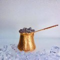 Miniatyrbillede 4 af 5: 3X Træhåndtag Tyrkisk Kaffe Potte 320ml Kaffe Tyrkisk Kobber Kaffe Maskine