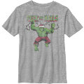 Pikkukuva 1 / 5: Poikien Nuorten Uskomaton Hulk Koristele Salit Marvel Comics Paita Uusi XL