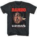 Miniatyrbillede 1 af 5: Looking For Trouble Rambo T-shirt L