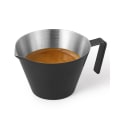 Pikkukuva 5 / 5: Kahvimuki kahvan kanssa, 30 ml, ruostumaton teräs, espressomuki, kahvipannu, maito, esp