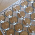 Miniatyrbillede 4 af 4: 2 Pak Polycarbonat Chokoladeforme Candy Making Forme, Gele Chokoladeforme Bakke, Trøfler, Sød
