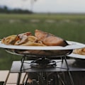 Miniatyrbilde 2 av 5: 3 stk. Blanke Serveringsbrett Ovalt Metallbrett Frokosttallerken Rustfritt Stål