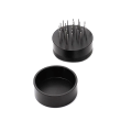 Miniatyrbillede 1 af 5: Kaffe pulver klud nål fyrretræ pulver enhed fyrretræ pulver nål sort rustfrit stål kaffe pulver