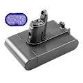 Pikkukuva 1 / 5: 22,2 V Vaihtoakun Sovitin + Suodatin DC34 Ion-Tyhjiöpölynimurille, Sopii DC35 DC45 DC31 DC34 DC44 DC31/dc35 Animals