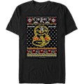 Pikkukuva 1 / 5: Dojo Logo Väärennös Ruma Joulupaita Cobra Kai T-paita M