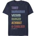 Miniatyrbillede 1 af 5: Karakter Titler Dungeons & Dragons T-Shirt L