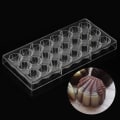 Miniatyrbillede 3 af 4: 2X 3D Chokoladeform Homemade Kvadrat/Skall Form Chokolade diy Bageredskaber Polycarbonat Chokolade