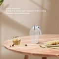 Miniatyrbild 2 av 5: Honungsdispenser, droppfri sirapssockerbehållare med stativ, vacker honungskamhonungskruka, Sirap